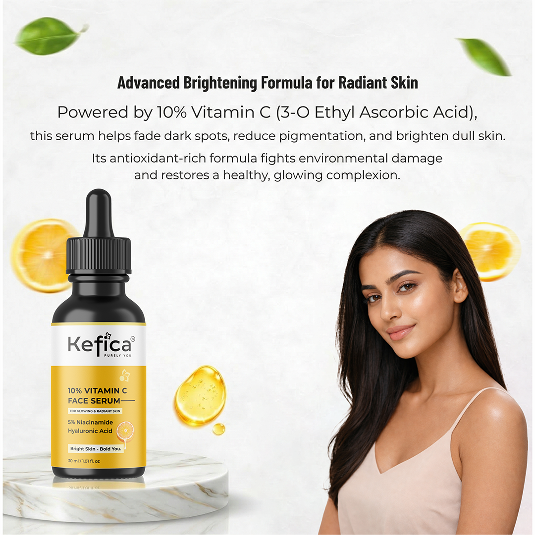 Vitamin C Serum 10% with Niacinamide & Hyaluronic Acid