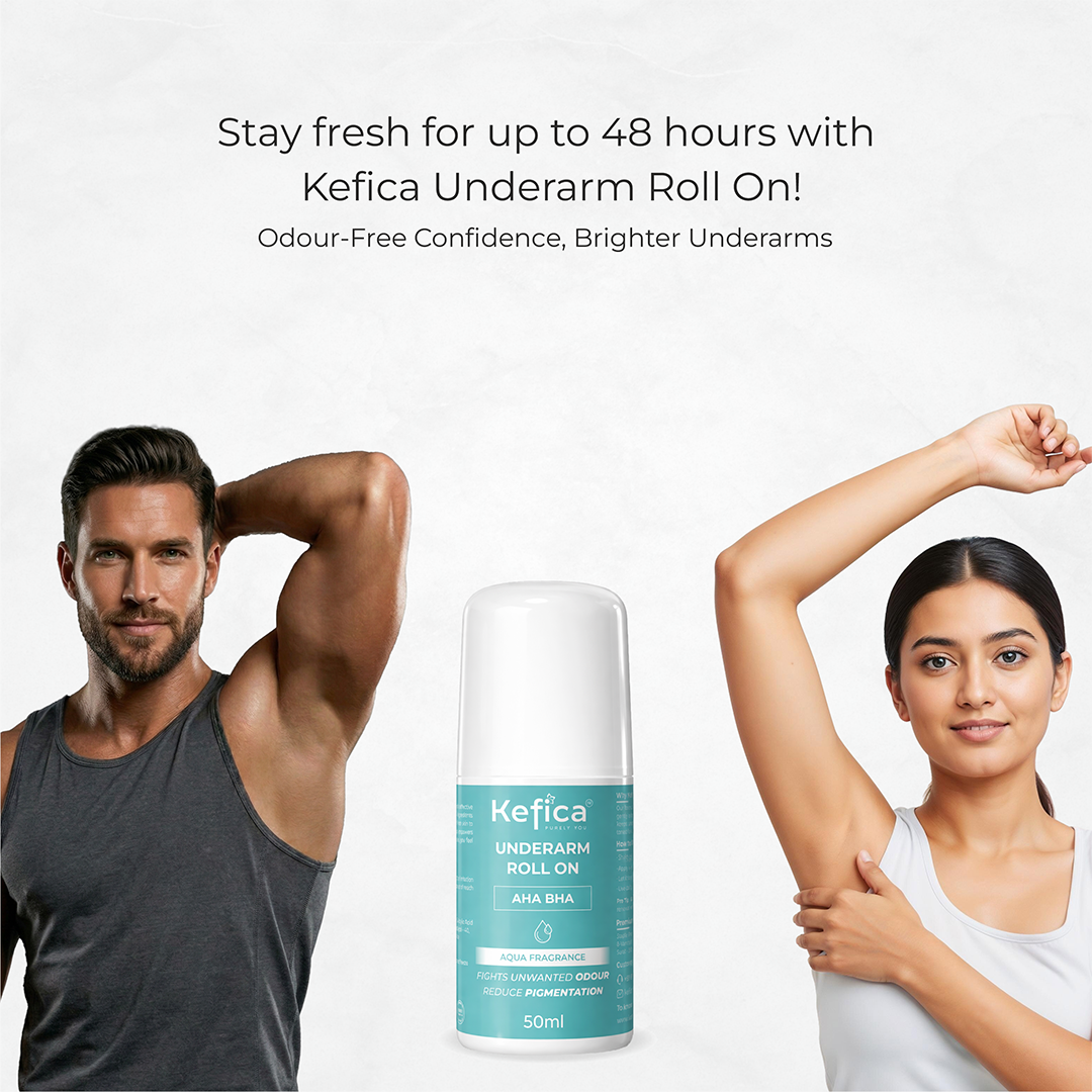 Underarm Roll On with AHA BHA, Glycolic & Salicylic Acid
