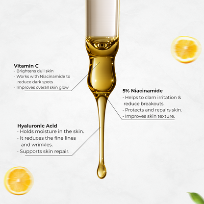 Vitamin C Serum 10% with Niacinamide & Hyaluronic Acid
