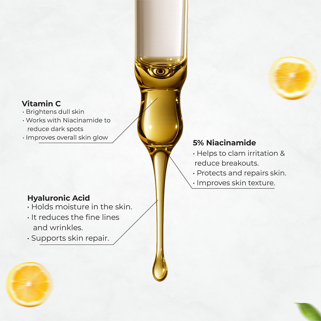 Vitamin C Serum 10% with Niacinamide & Hyaluronic Acid