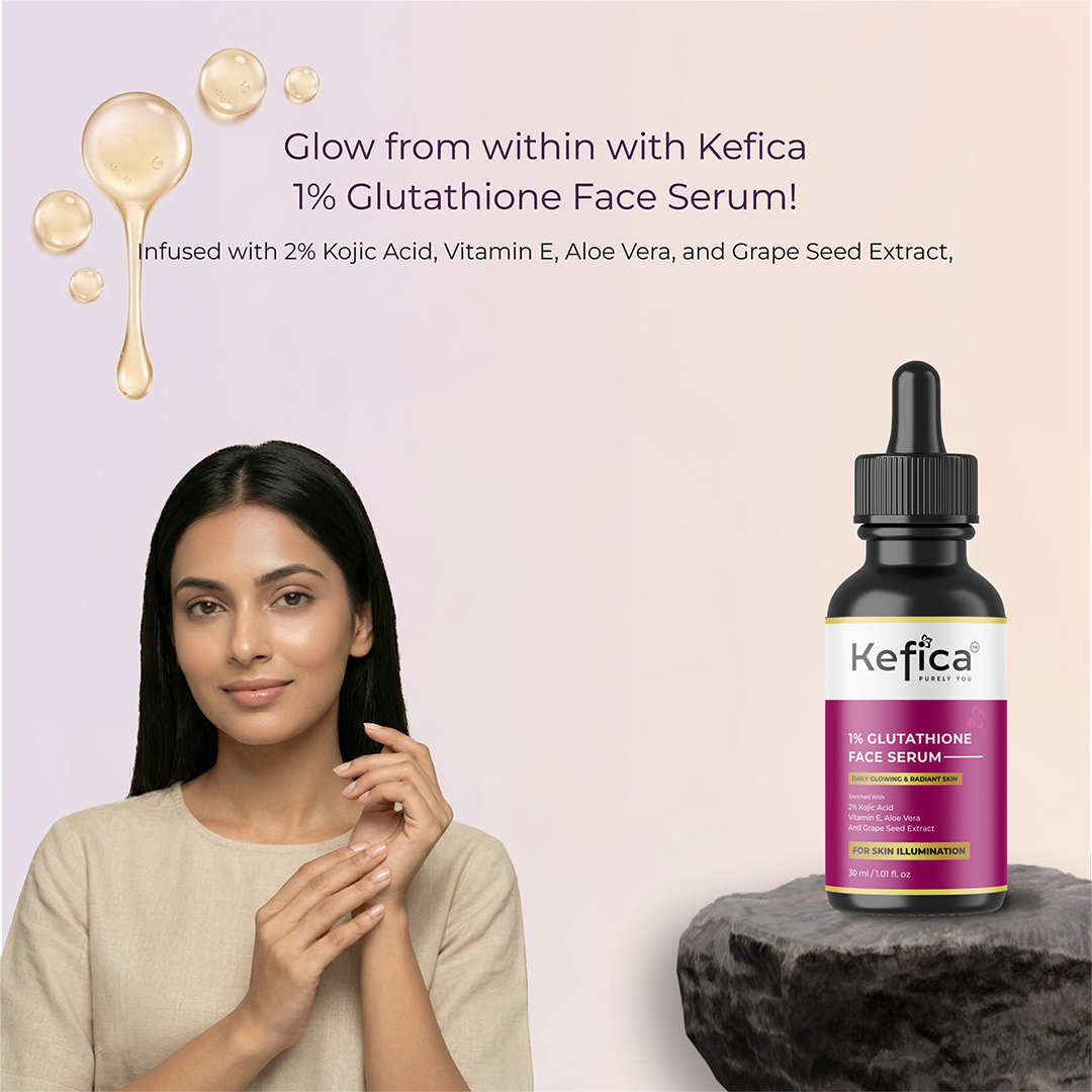Glutathione & Kojic Acid Face Serum for Radiant Skin