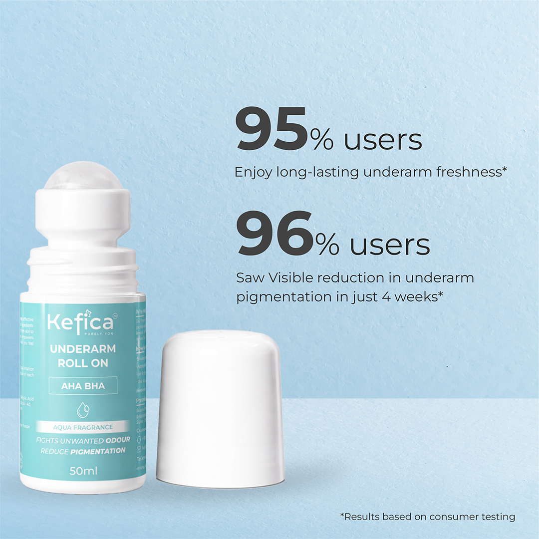 Underarm Roll On with AHA BHA, Glycolic & Salicylic Acid