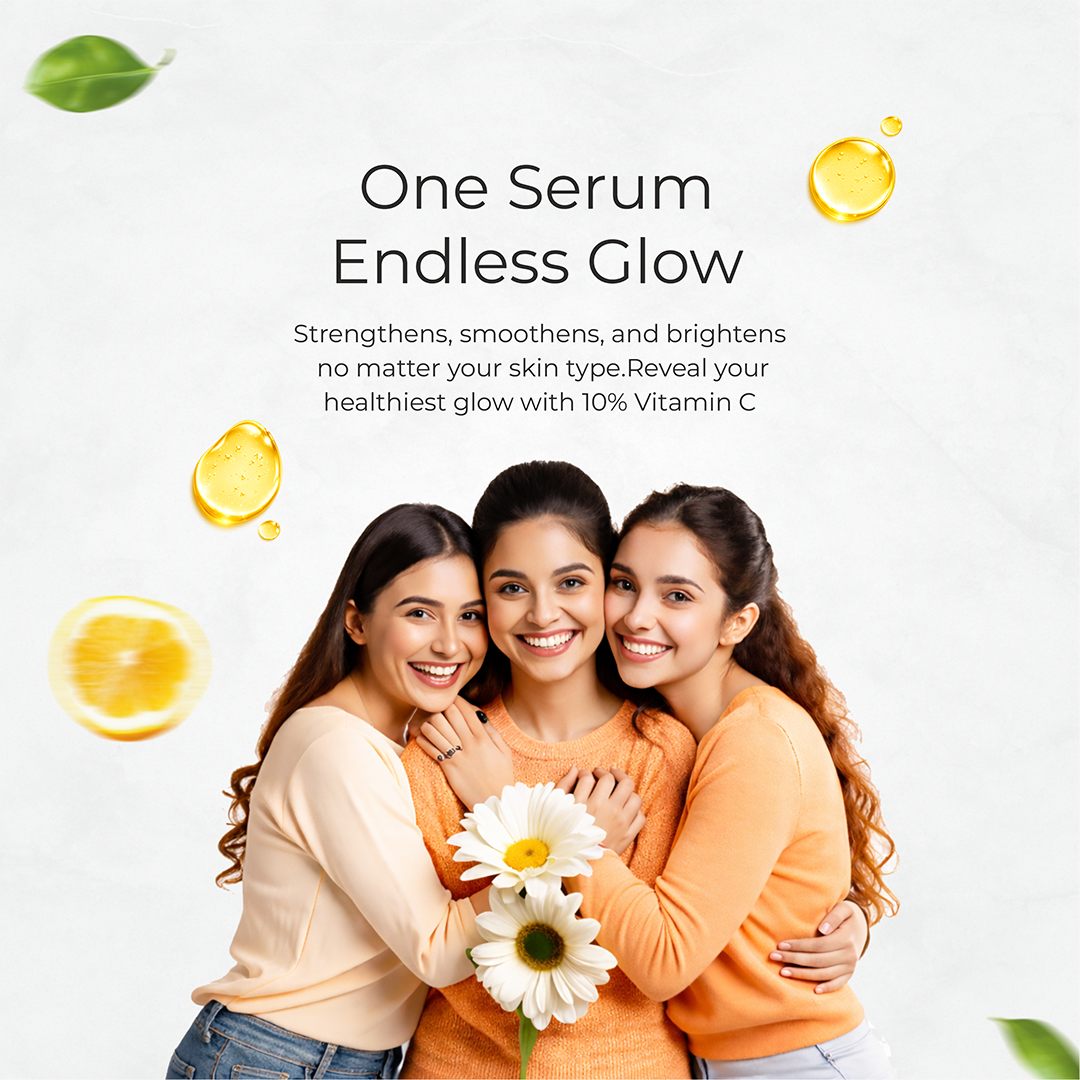 Vitamin C Serum 10% with Niacinamide & Hyaluronic Acid