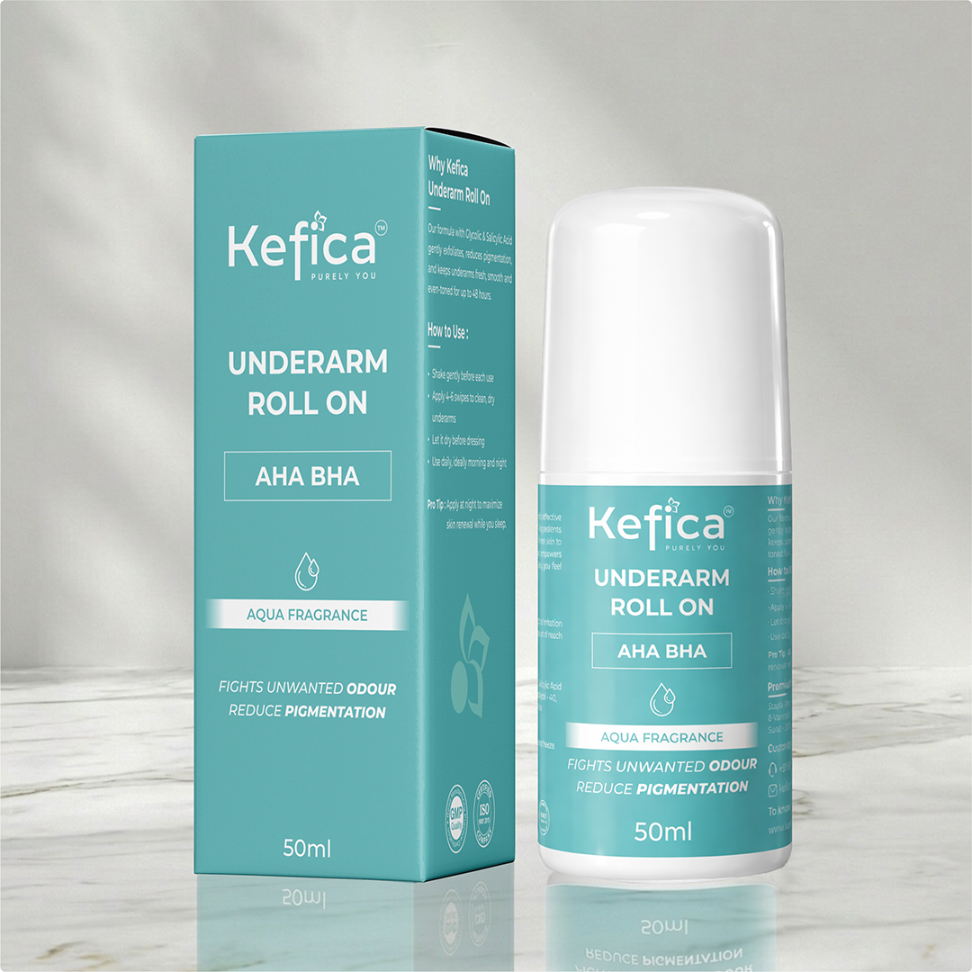 Underarm Roll On with AHA BHA, Glycolic & Salicylic Acid