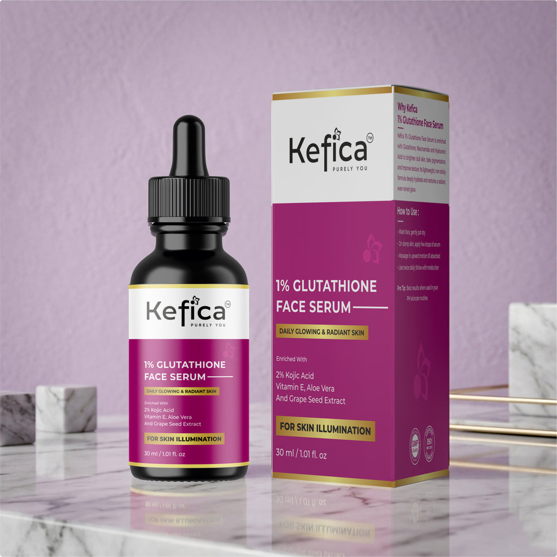 Glutathione & Kojic Acid Face Serum for Radiant Skin