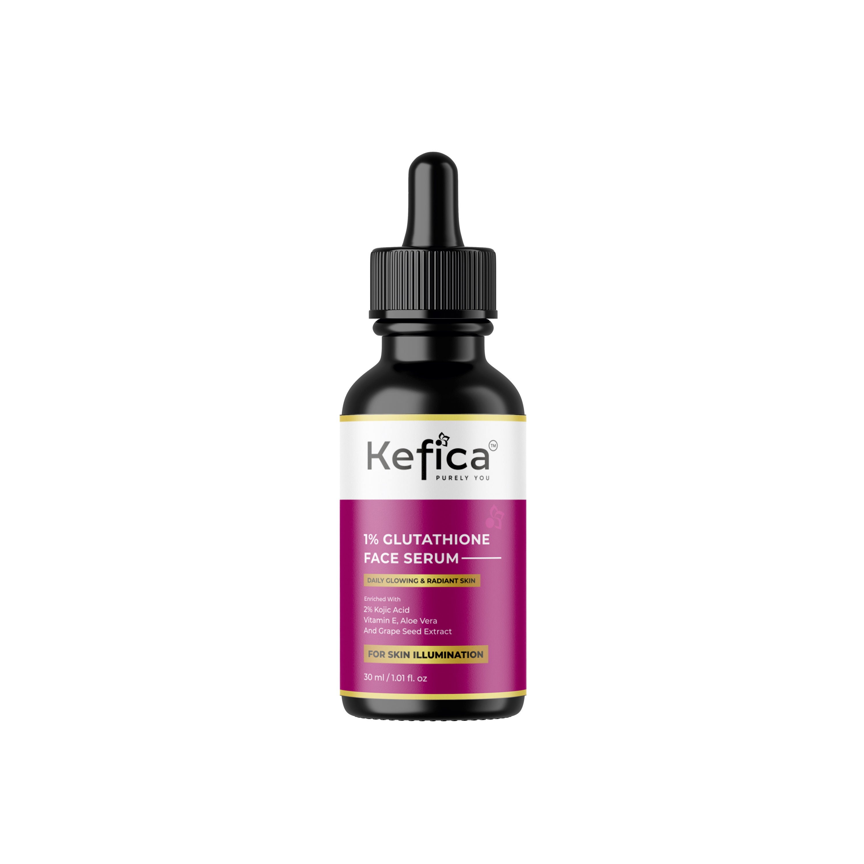 Kefica 1% Glutathione Face Serum by Staple Pharmaceuticals - 30 ml