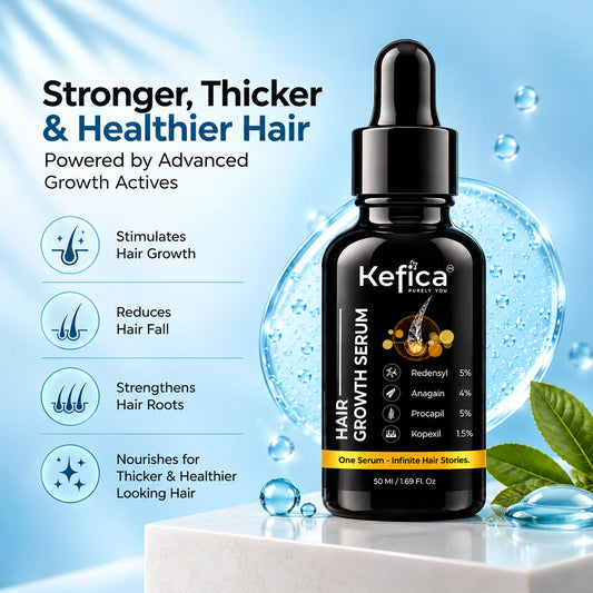 Hair Growth Serum with Redensyl, Anagain, Procapil & Kopexil